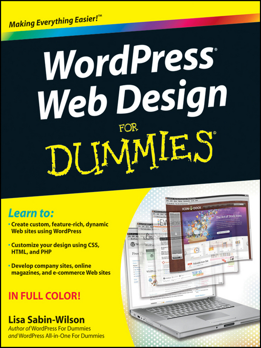 Title details for WordPress Web Design For Dummies by Lisa Sabin-Wilson - Available